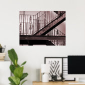 Poster Escapade au feu victorien (Bureau à domicile)