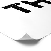 Poster Escar A Obtenu Le Beat Funny French Snail Pun (Coin)