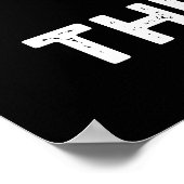 Poster Escar a obtenu le blues drôle Escargot Pun Dark BG (Coin)