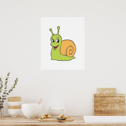 Poster Escargot (Cuisine)
