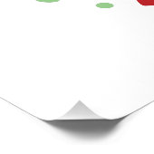 Poster Escargot Confetti Party (Coin)