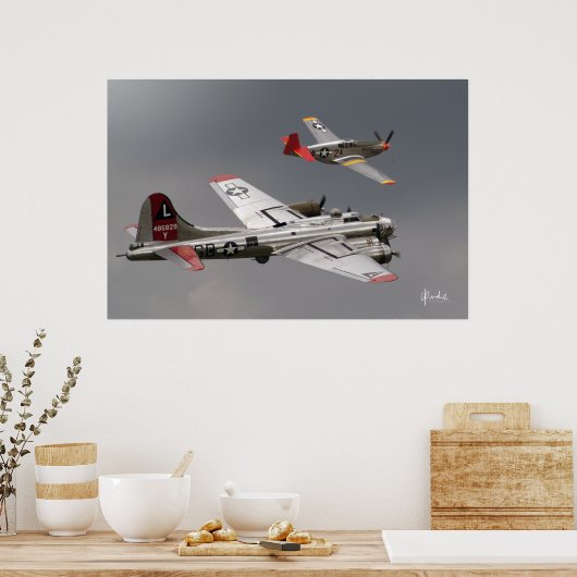 Poster Escort de queue rouge (Cuisine)