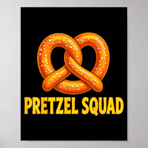 Poster Escouade de amateurs de bretzels tordus