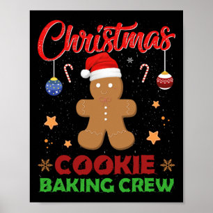 Poster Escouade de cuisine de Noël Novelty Grandma Coo