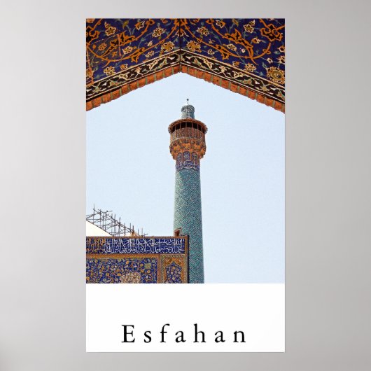Poster Esfahan (Devant)