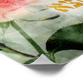 Poster Eshet Chayil hébreu juif maman et femme (Coin)