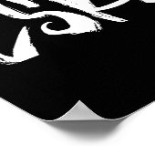 Poster Esk8 - Skateboard Électrique (Coin)