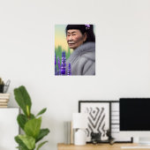 Poster Eskimo femme de Lupin & Art numérique Phlox (Bureau à domicile)