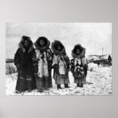 Poster Eskimo Femmes En Alaska Photo (Devant)