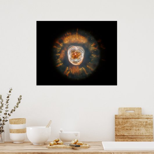 Poster Eskimo Nebula (NGC 2392) (Cuisine)