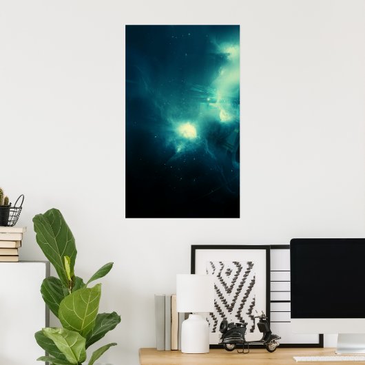 Poster espace (Bureau à domicile)