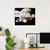 Poster ESPACE 1999- Transporteur d'aigle (Bureau à domicile)