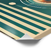 Poster Espace Art Espace Temps Espace (Coin)