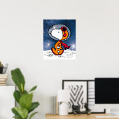 Poster ESPACE | Astronaute de Snoopy (Bureau à domicile)