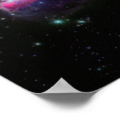 Poster Espace coloré Galaxy Stars (Coin)