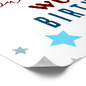 Poster Espace coupé 1er anniversaire (Coin)