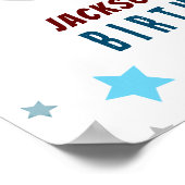 Poster Espace coupé 1er anniversaire (Coin)