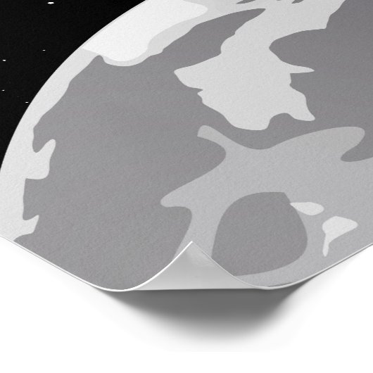 Poster Espace dans les murs (Coin)