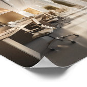 Poster Espace de bureau ouvert et aéré (Coin)