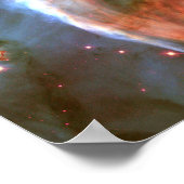 Poster Espace de détail du trou de clé de Carina Nebula (Coin)