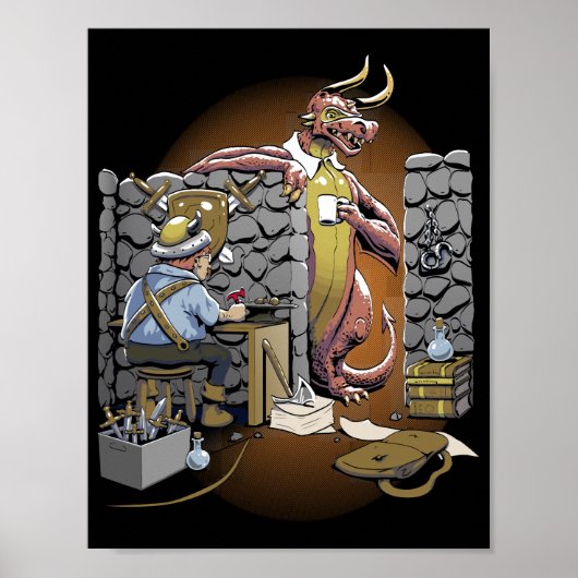 Poster Espace Dungeon (Devant)