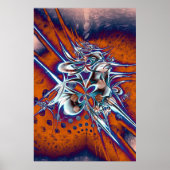 Poster Espace et temps. (Devant)