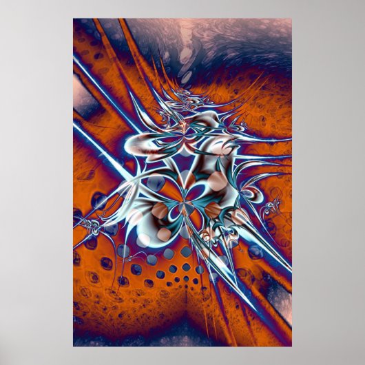 Poster Espace et temps. (Devant)