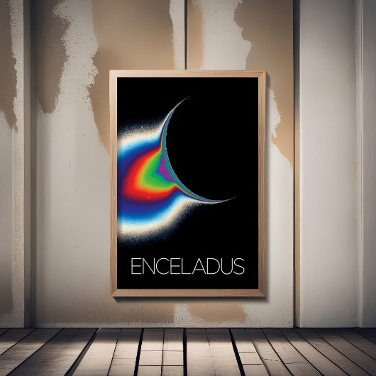 Poster Espace Extérieur, Cosmos, Système Solaire, Lune En