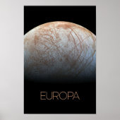 Poster Espace Extérieur, Cosmos, Système Solaire, Lune Eu (Devant)
