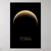 Poster Espace Extérieur, Cosmos, Système Solaire, Titan L (Devant)