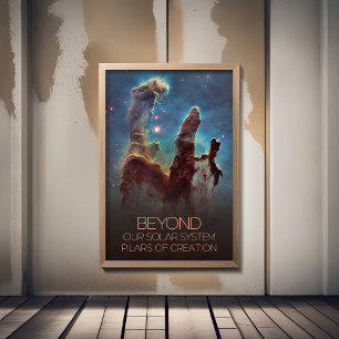 Poster Espace Extérieur, Galaxie, Voie Lactée, Pilars De