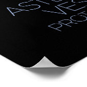 Poster Espace Extérieur, Système Solaire, Ceinture Astéro (Coin)