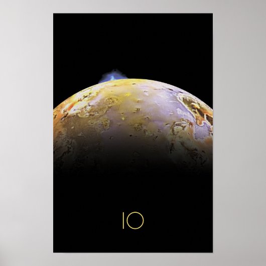 Poster Espace extra-atmosphérique, Cosmos, Système solair (Devant)