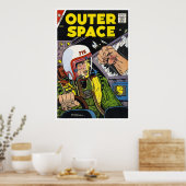 Poster Espace extra-atmosphérique no 18 (1958) (Cuisine)