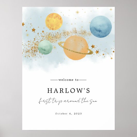 Poster Espace extra-atmosphérique Premier voyage autour d (Devant)