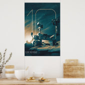 Poster Espace extra-atmosphérique, Système solaire, 10 an (Cuisine)