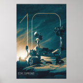 Poster Espace extra-atmosphérique, Système solaire, 10 an (Devant)