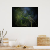 Poster espace extraterrestre (Cuisine)