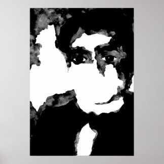 Poster espace gris. jjp.