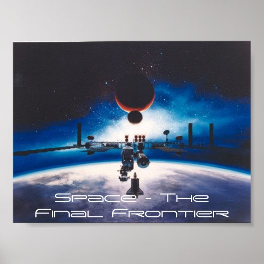 Poster Espace - La Frontière Finale (Devant)