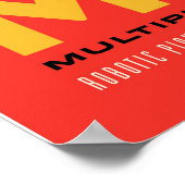 Poster Espace Mars (Coin)