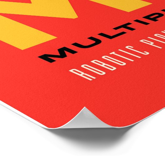 Poster Espace Mars (Coin)