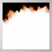 Poster Espace Modèle Arrière - plan de papier brûlé (Devant)
