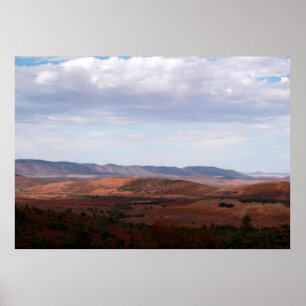 Poster Espace ouvert du bush australien