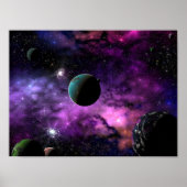 Poster Espace planétaire (Devant)