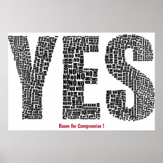 Poster Espace pour l'affiche de confort (Devant)