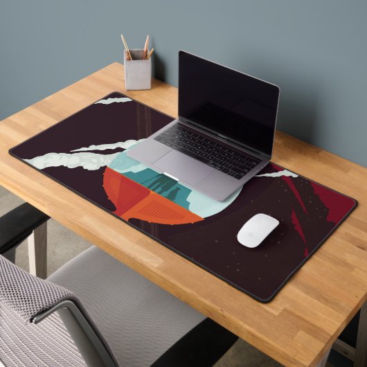 Poster Espace Rétro Mission Cassini À Saturne (Bureau 2)