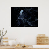 Poster Espace Sci-Fi gelé (Cuisine)