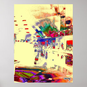 Poster Espace shopping