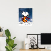 Poster ESPACE | Snoopy (Bureau à domicile)
